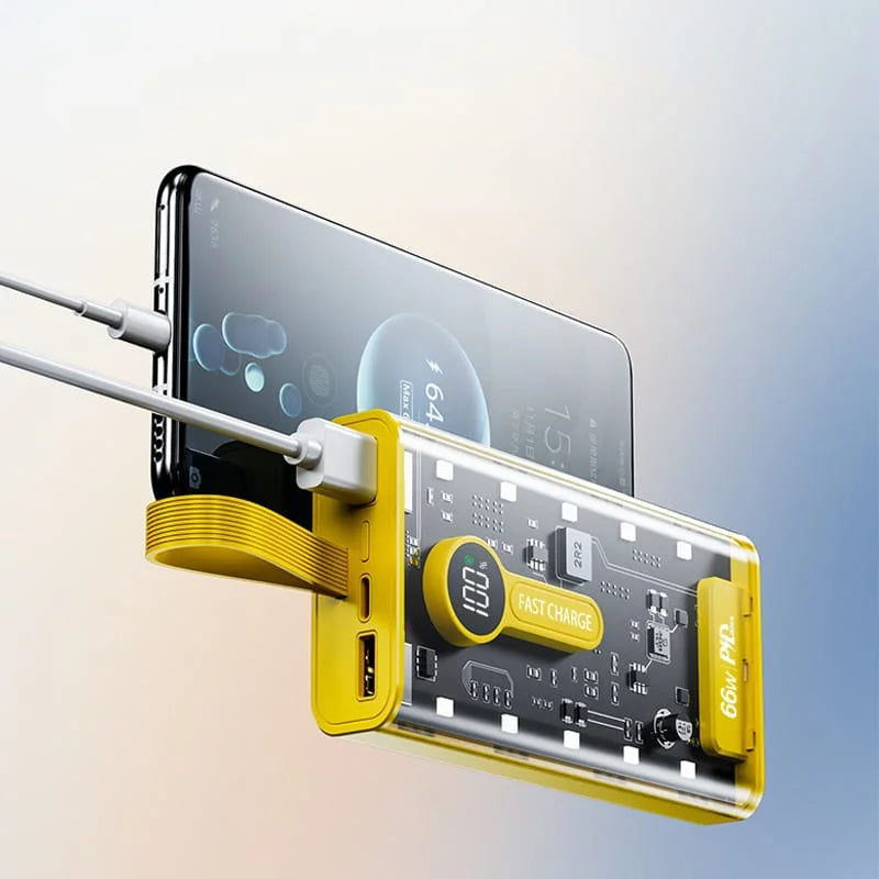 Bolt B103 120W PD Transparent Fast Charging Power Bank