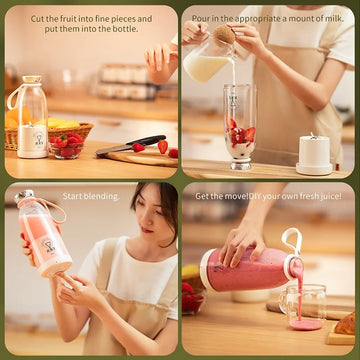 Portable Electric Blender Bottle