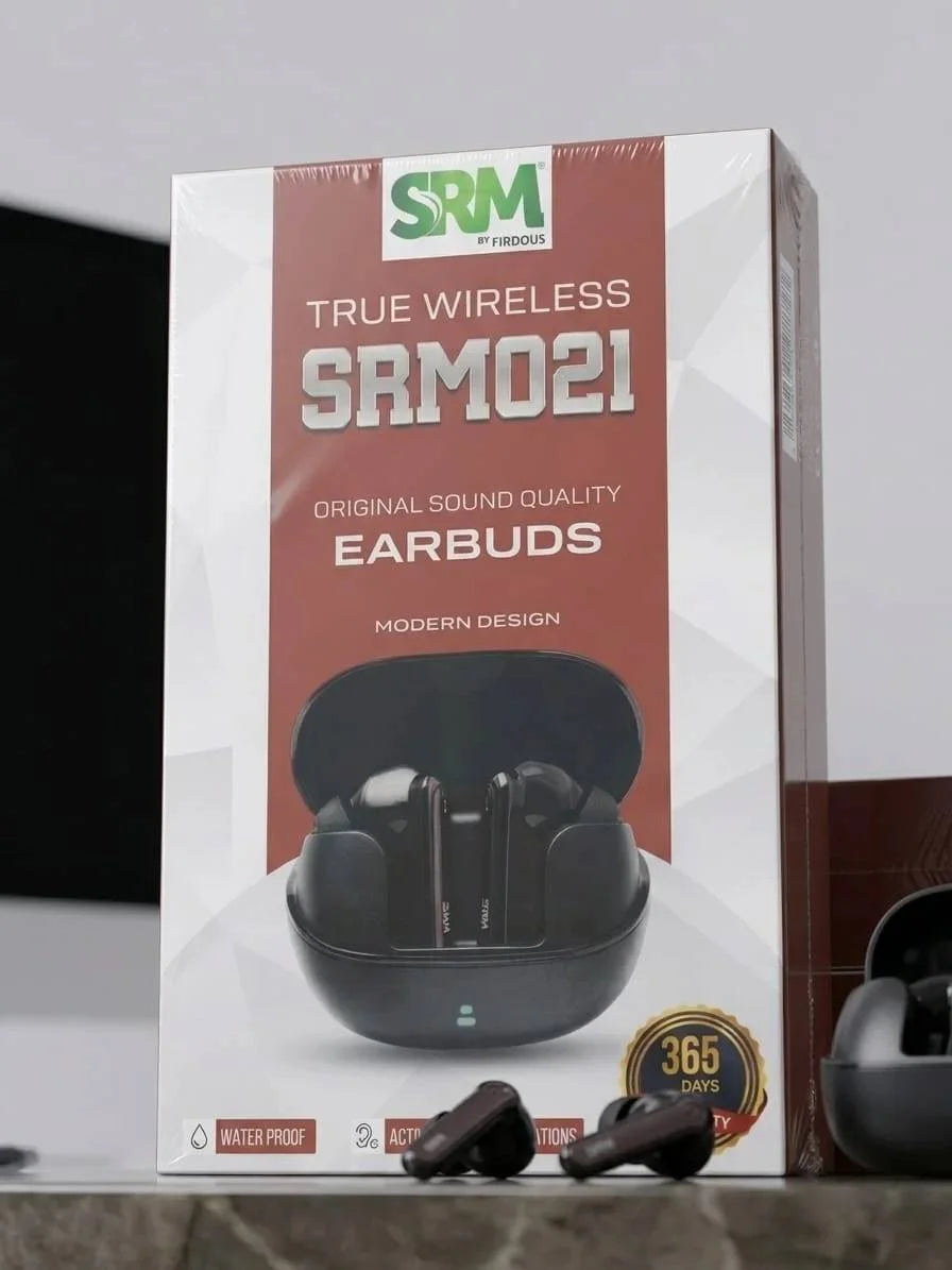 SRM021 True Wireless ANC Earbuds with 12H Playtime