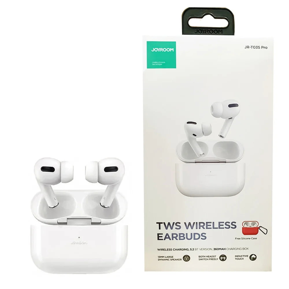 JR-T03S Pro TWS Earbuds with Qi Wireless Charging