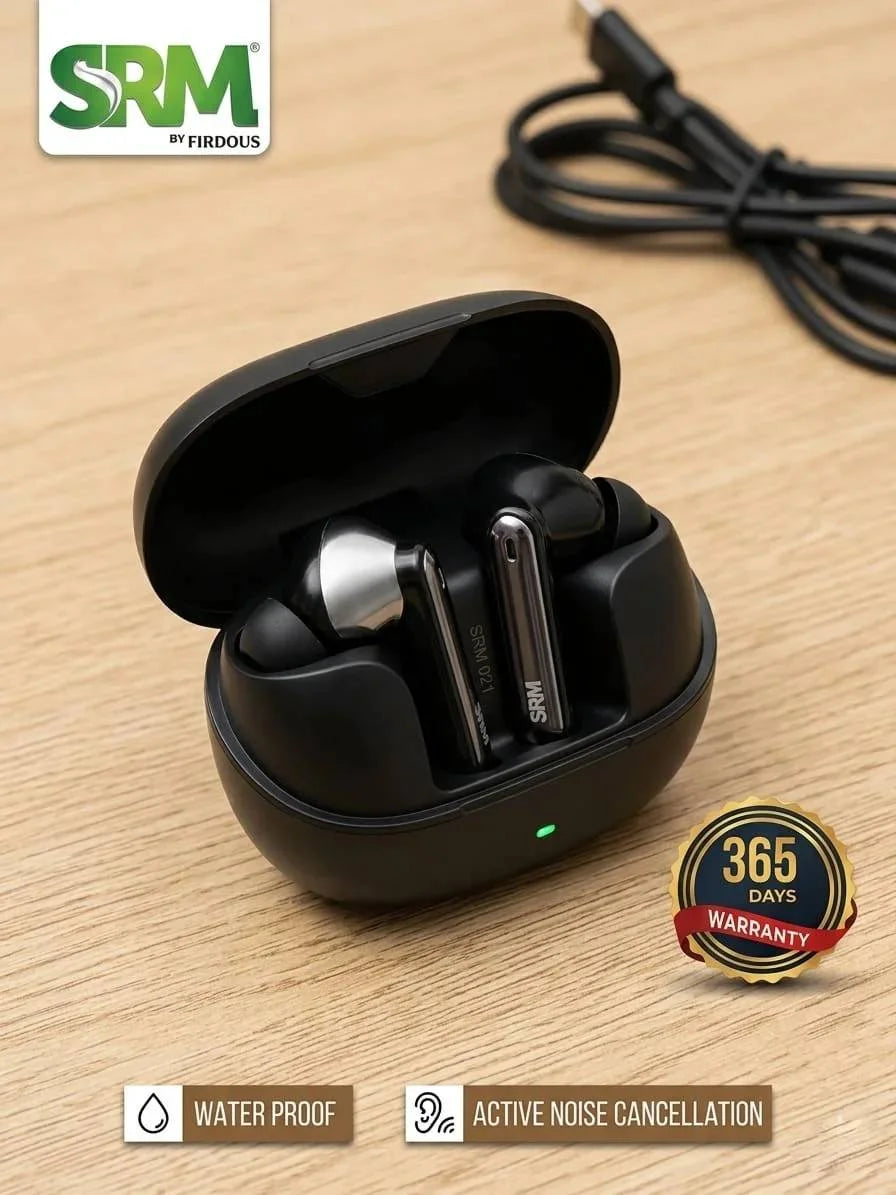SRM021 True Wireless ANC Earbuds with 12H Playtime