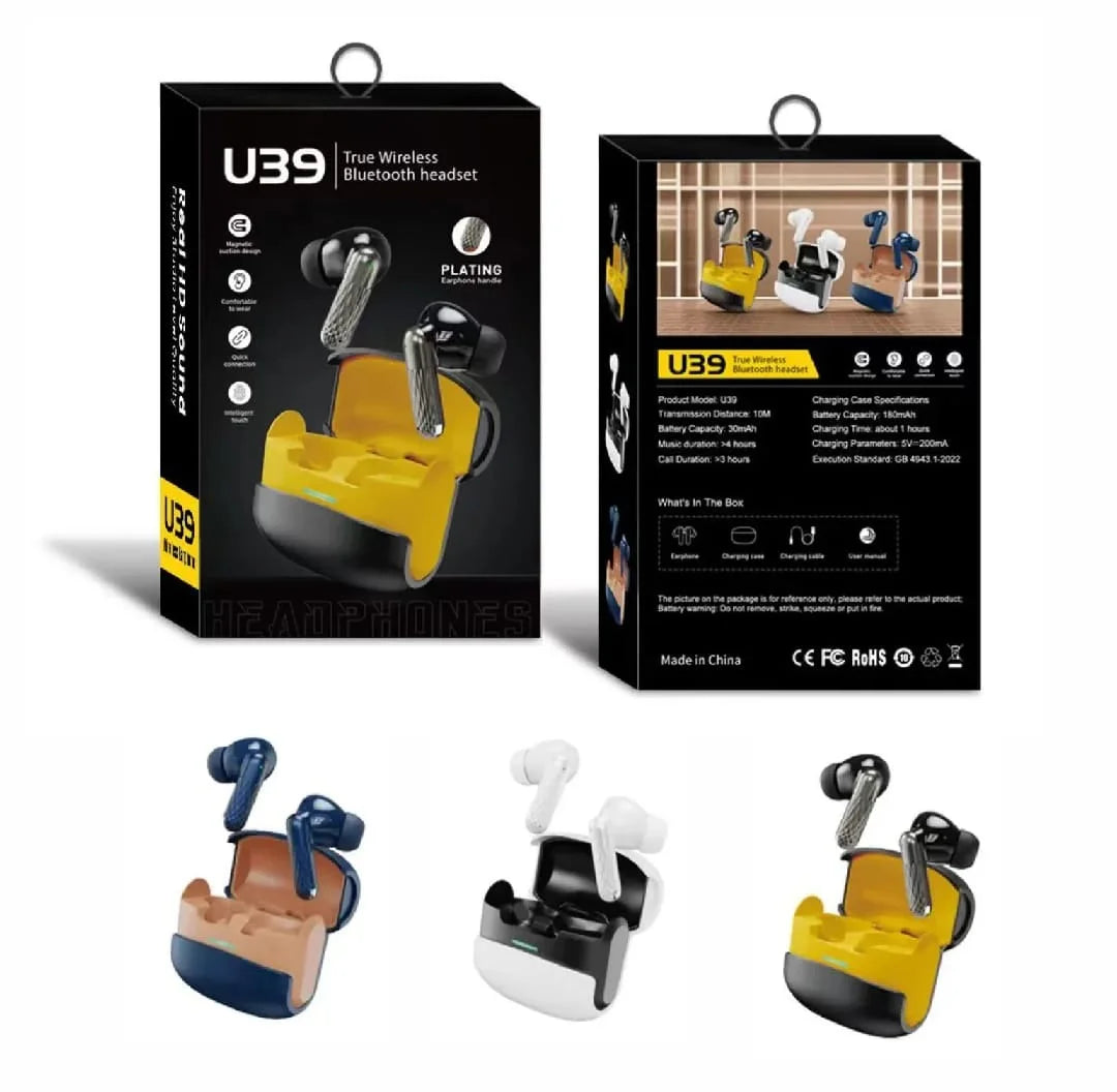 U39 True Wireless Bluetooth Earbuds